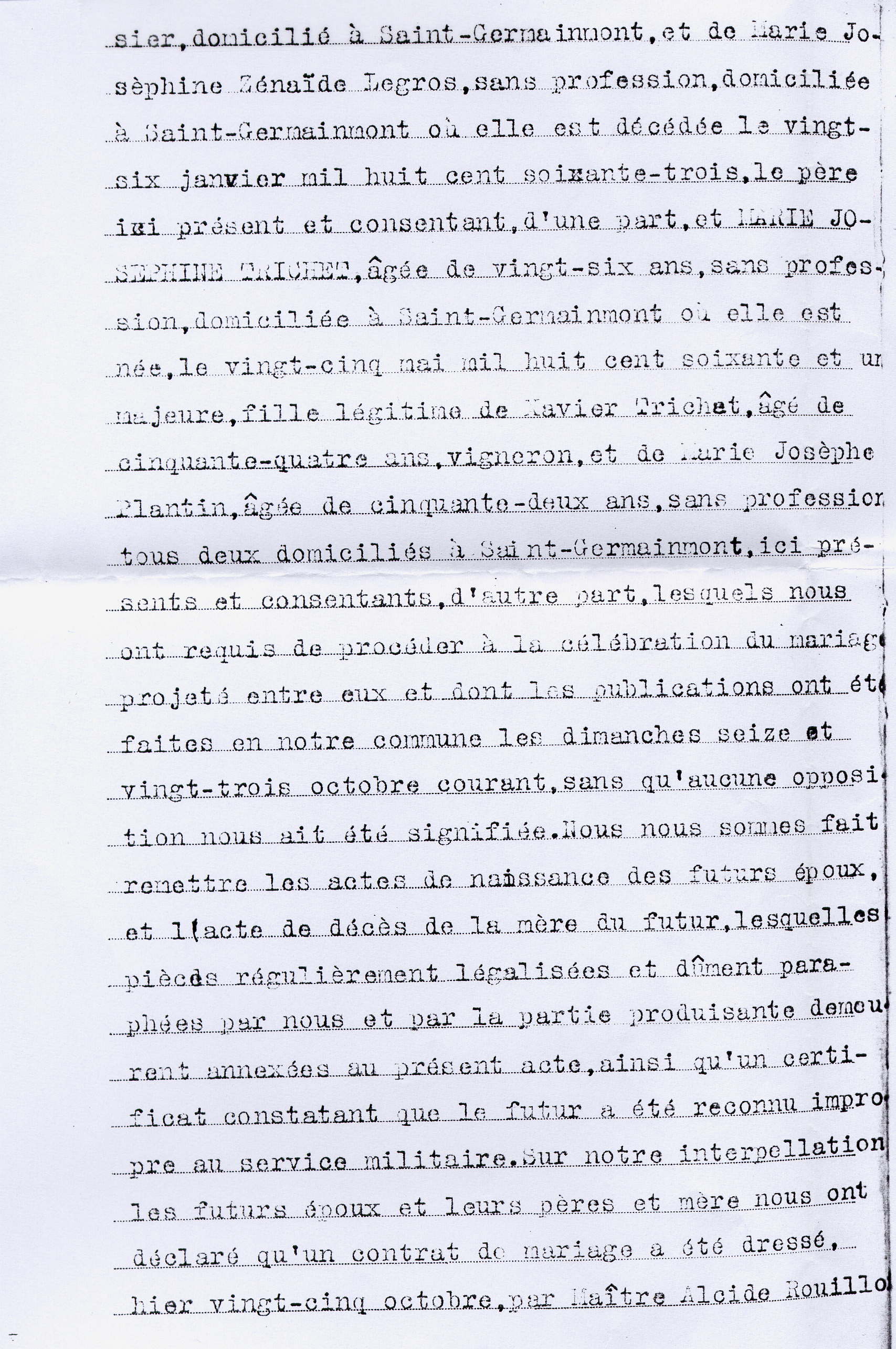 Mariage Nivard Paul Nicolas Trichet Marie Josephine 2.jpg